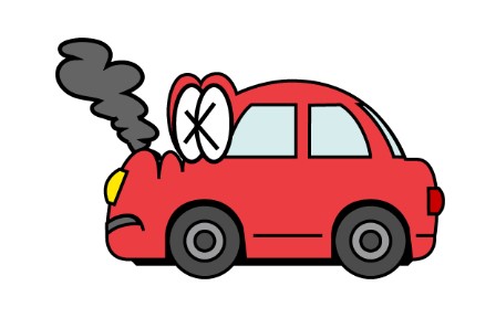 故障車