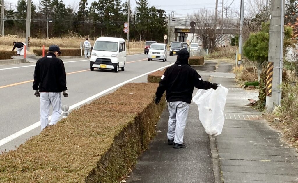 ゴミ拾い①