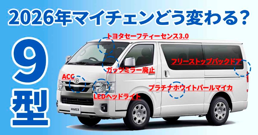 マイナーチェンジ