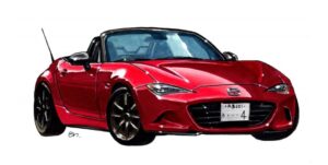 ロードスターイラスト